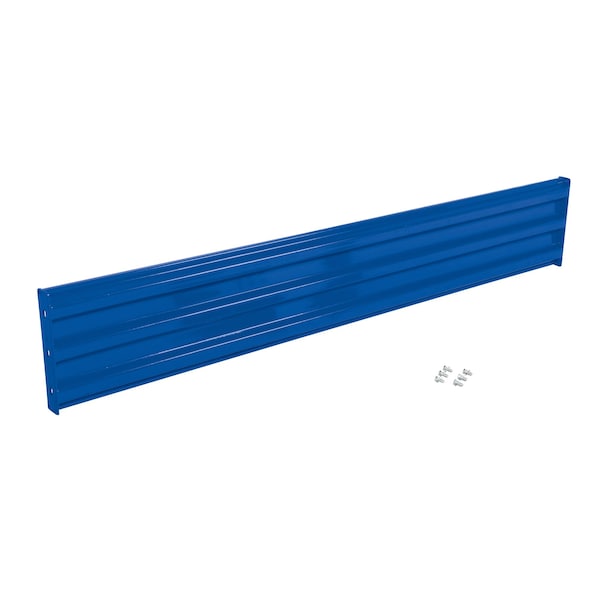 Bolt-On Style Guard Rail 8 Ft Blue